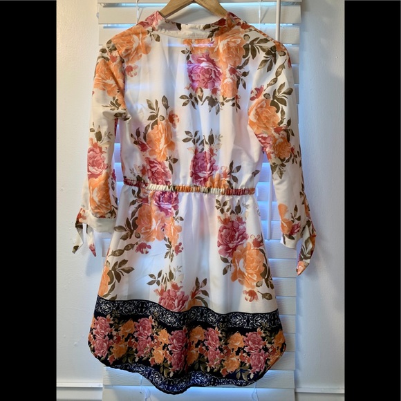 Floral shift dress - Picture 4 of 4